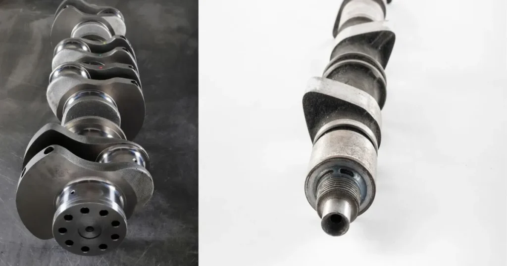 Crankshaft vs camshaft