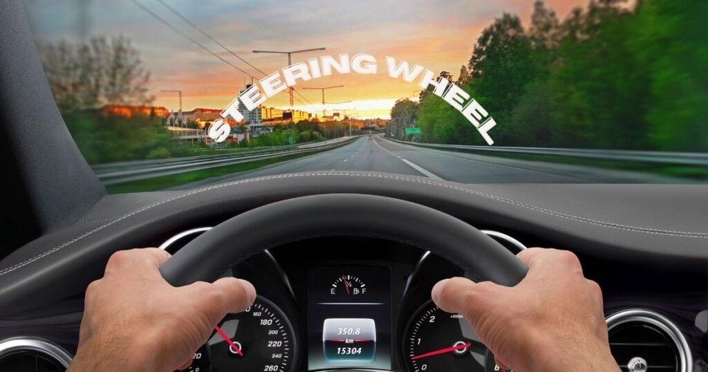 Usage of steering wheel or hand wheel or driving wheel
